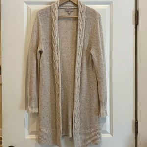 Banana Republic Factory Wool Blend Long Line Cardigan